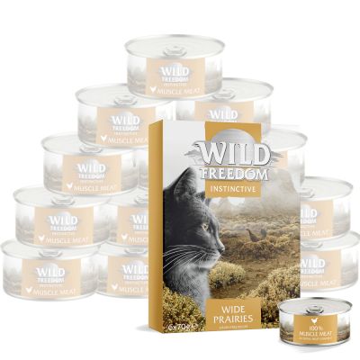 Wild Freedom Instinctive Adult -säästöpakkaus 24 x 70 g - UUTUUS: Misty Mountains -sekoituspakkaus