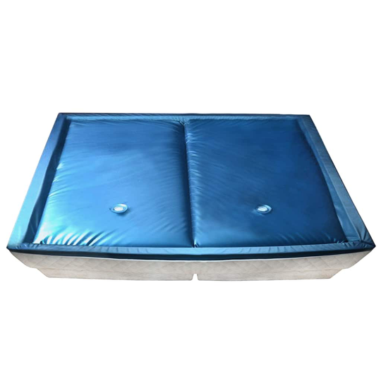 vidaXL Vesisängyn patjasetti suojuksella ja jakajalla 200x220 cm F5