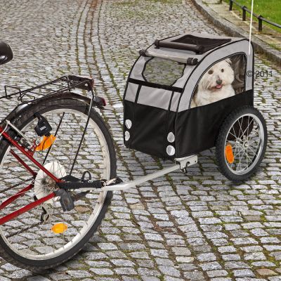 No Limit Doggy Liner 2 -peräkärry polkupyörään - oheen: koukku toiselle polkupyörälle (ei sis. peräkärryä)