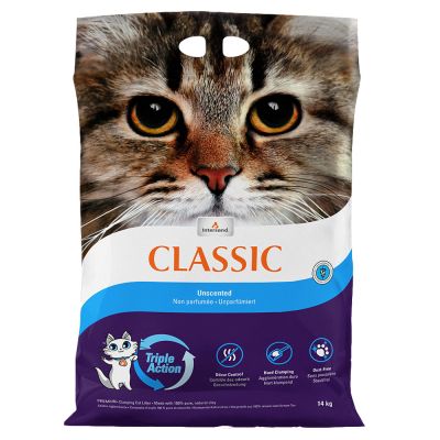 Intersand Extreme Classic -kissanhiekka, hajustamaton - 7 kg