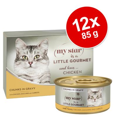 My Star is a little Gourmet - Chunks in Sauce 12 x 85 g - tonnikala & tomaatti