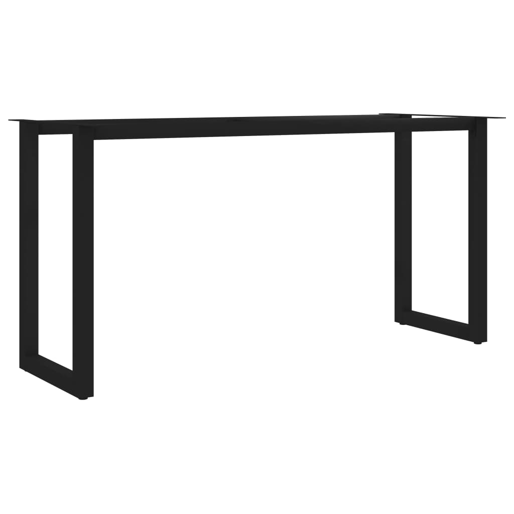 vidaXL Ruokapöydän jalat O-runko 160x70x72 cm