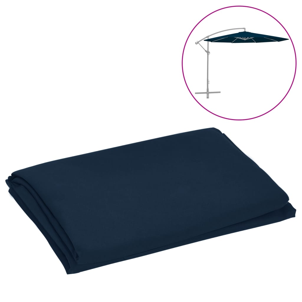 vidaXL Aurinkovarjon vaihtokangas sininen 300 cm