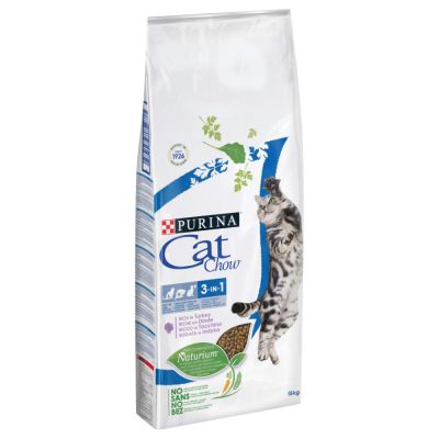 Cat Chow Special Care 3in1 with Turkey - 15 kg