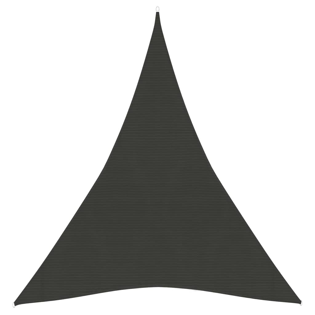 vidaXL Aurinkopurje 160 g/m² antrasiitti 4x5x5 m HDPE