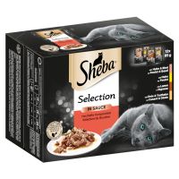 Sheba Pouches -säästöpakkaus 24 x 85 g - Delicacies in Jelly, siipikarjalajitelma