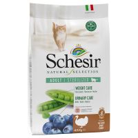 Schesir Natural Selection Adult Sterilized - kalkkuna - Säästöpakkaus: 2 x 4,5 kg