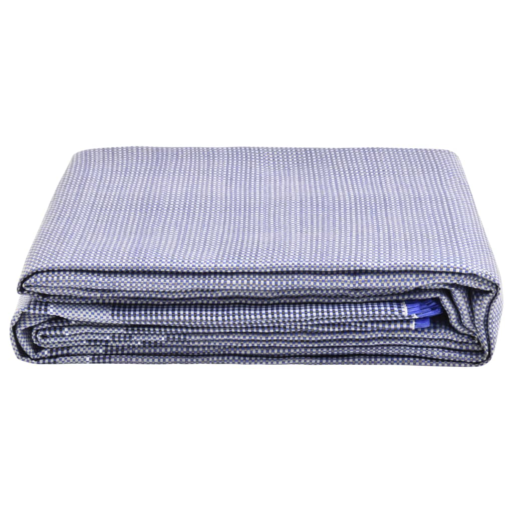 vidaXL Telttamatto 500x250 cm sininen