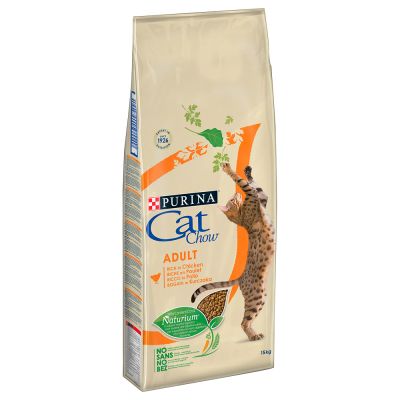 Cat Chow Adult Chicken & Turkey - säästöpakkaus: 2 x 15 kg