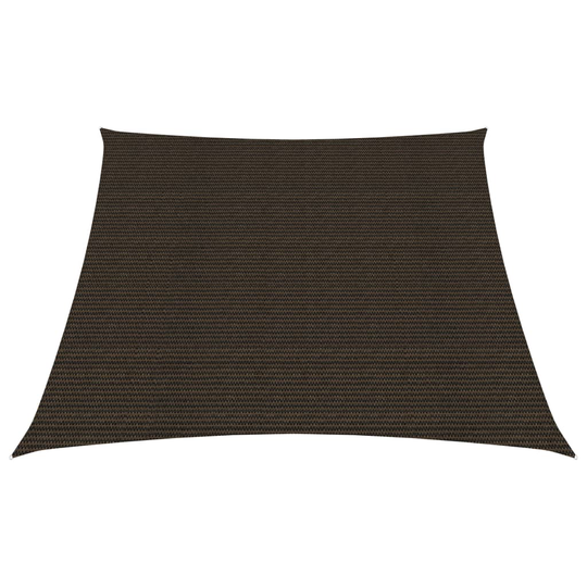 vidaXL Aurinkopurje 160 g/m² ruskea 3/4x3 m HDPE