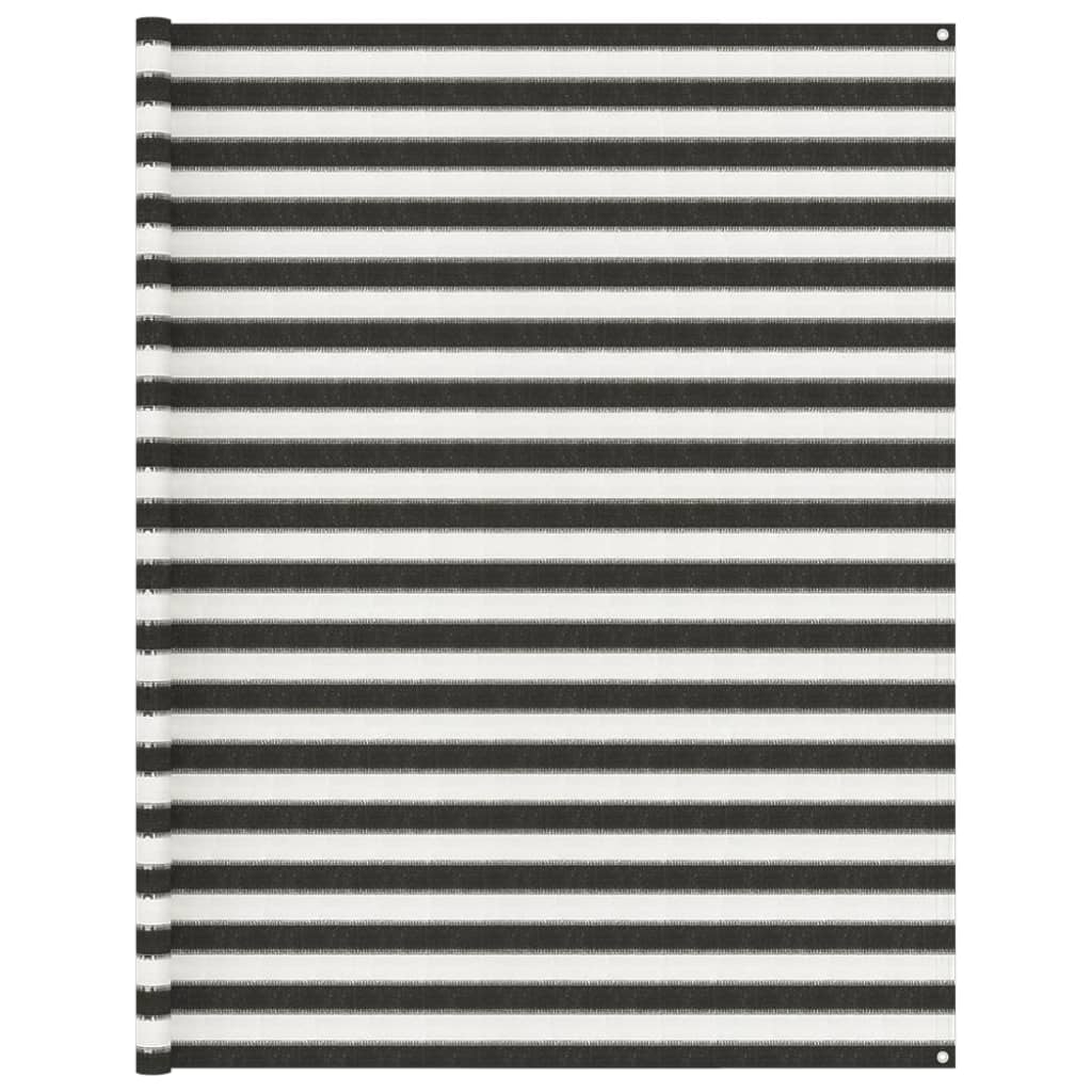 vidaXL Telttamatto 250x300 cm antrasiitti ja valkoinen