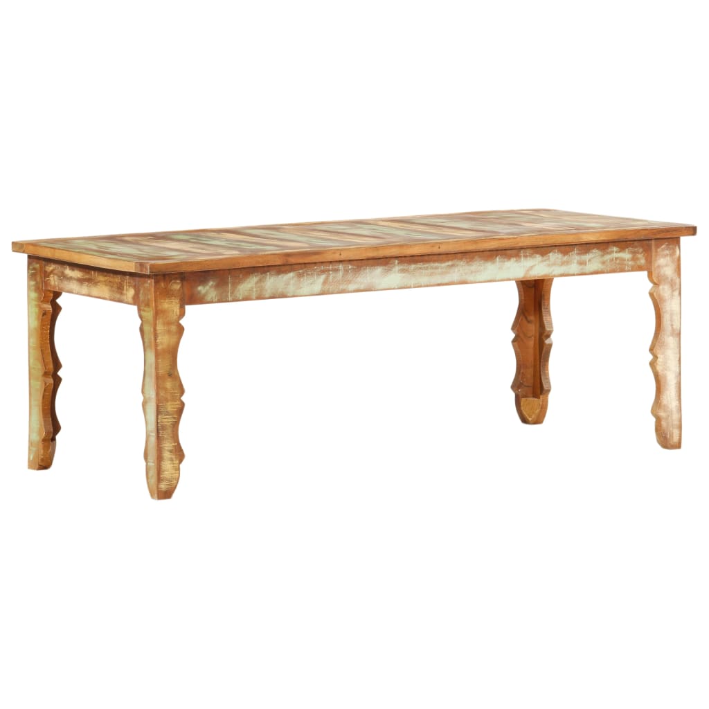 vidaXL Sohvapöytä 110x50x40 cm kierrätetty täyspuu