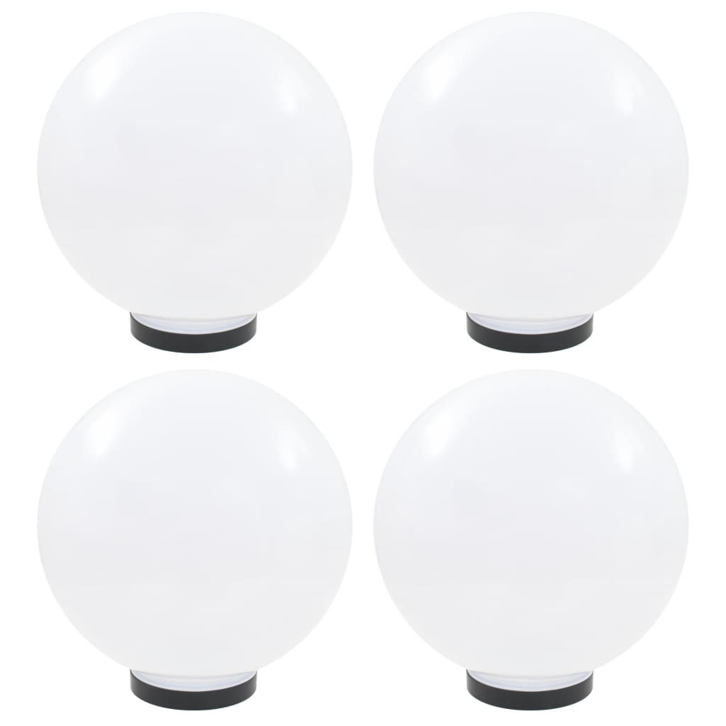 vidaXL LED-pallovalaisimet 4 kpl 30 cm akryyli