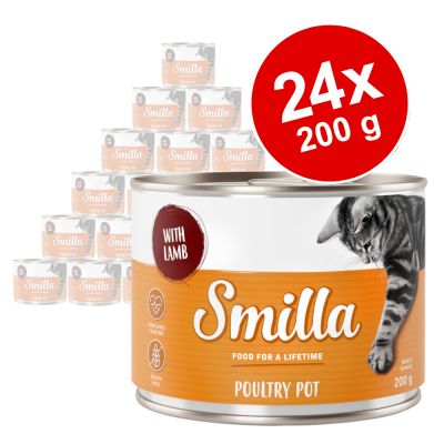 Smilla-siipikarjapata -säästöpakkaus 24 x 200 g - siipikarja & ankka