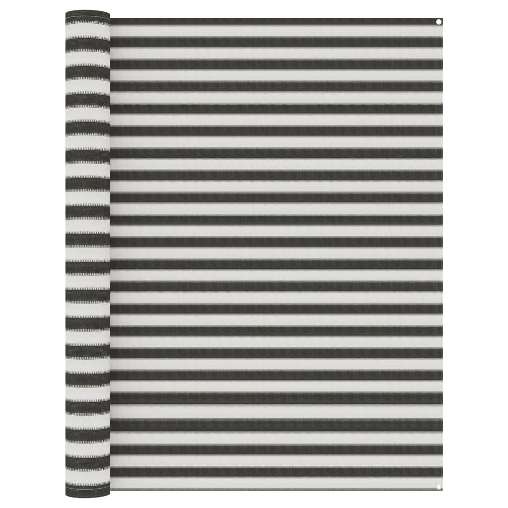 vidaXL Telttamatto 250x200 cm antrasiitti ja valkoinen