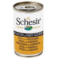 Schesir in Jelly, 6 x 140 g - Kitten: tonnikala & aloe vera hyytelössä