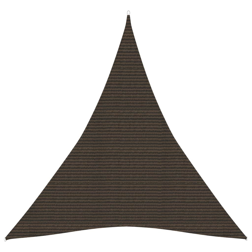 vidaXL Aurinkopurje 160 g/m² ruskea 5x7x7 m HDPE