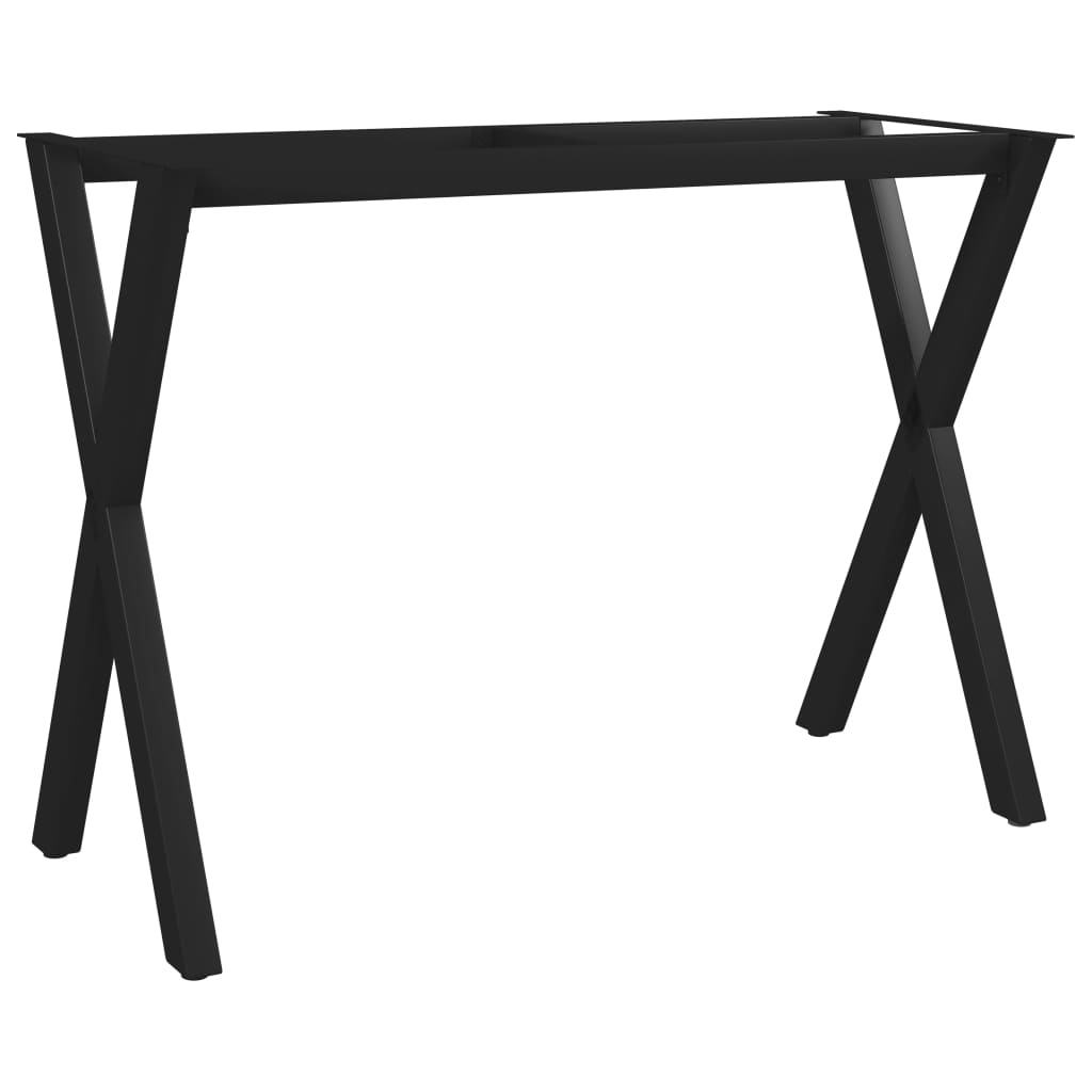 vidaXL Ruokapöydän jalat X-runko 100x40x72 cm