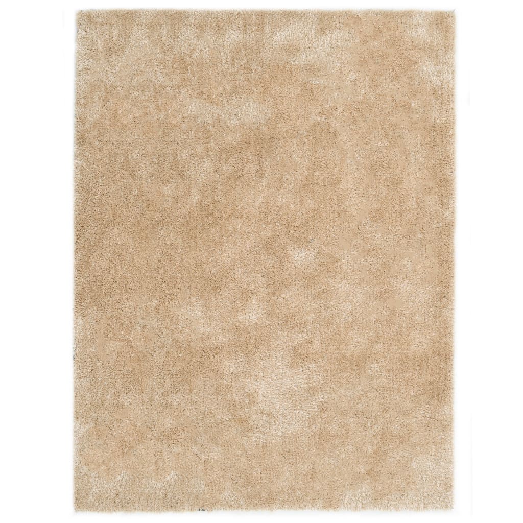 vidaXL Shaggy-matto 80x150 cm beige