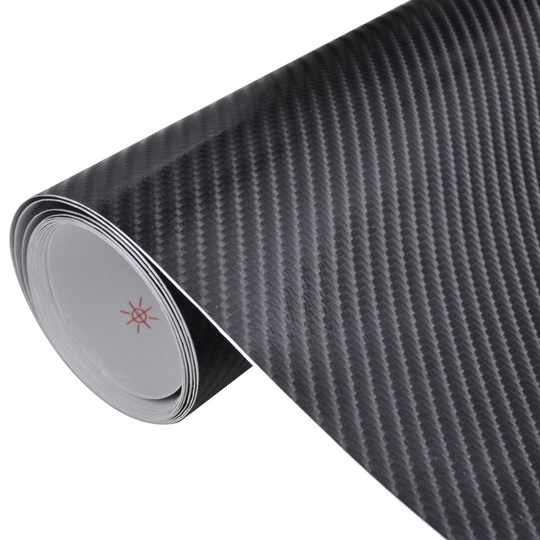 vidaXL Auton päällystekalvot 2 kpl 4D musta 100x150 cm