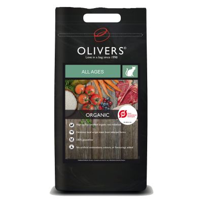 Oliver's Organic -kissanruoka - 2 kg