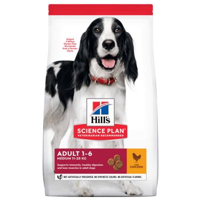 Hill's Science Plan Adult 1-6 Medium Chicken - 14 kg
