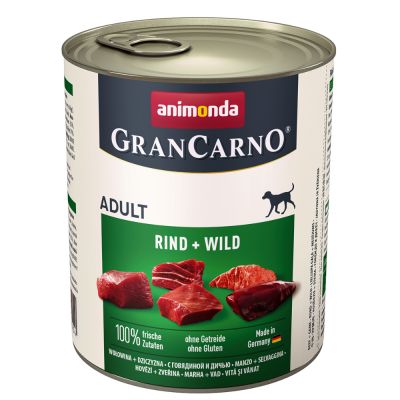 Animonda GranCarno Original Adult 6 x 800 g - nauta & lammas