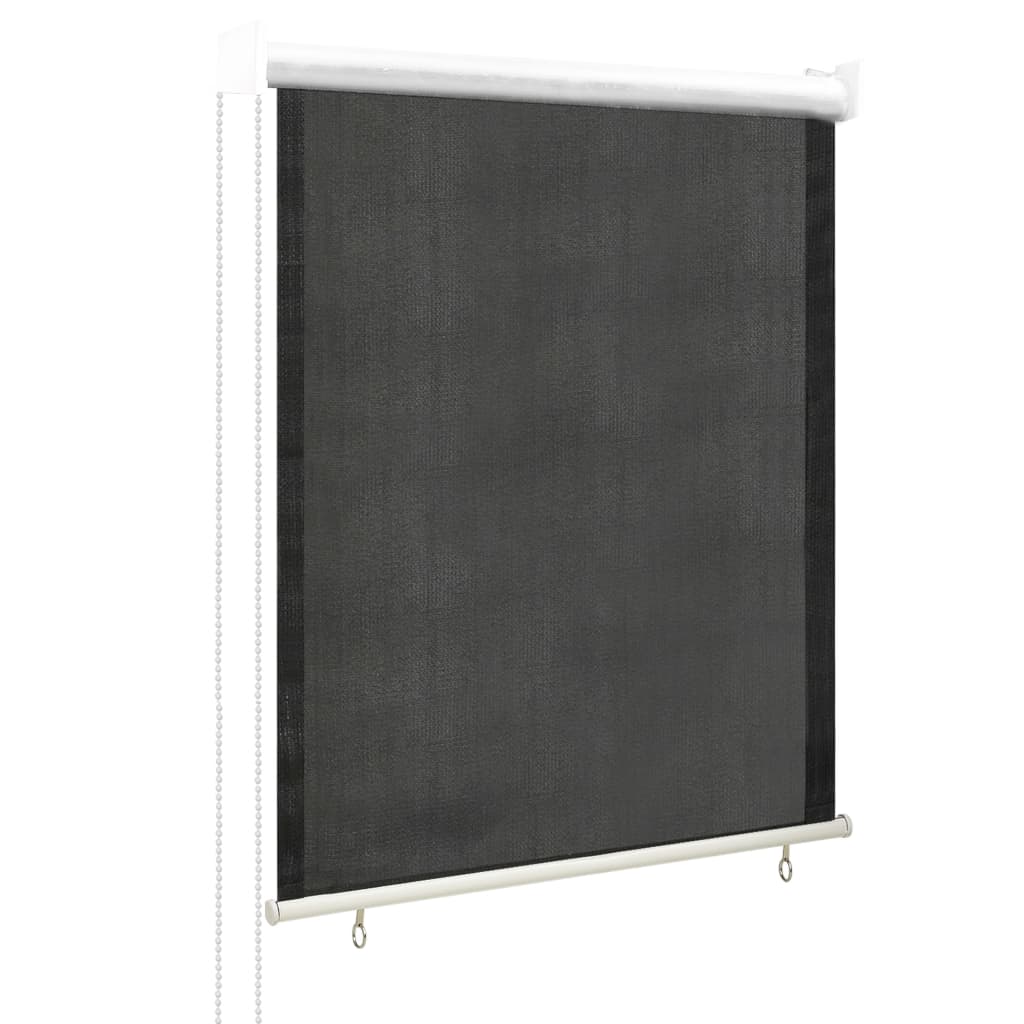 vidaXL Rullaverho ulkotiloihin 80x140 cm antrasiitti