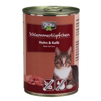 Grau Gourmet, viljaton 6 x 400 g - kalkkuna, lohi & makrilli
