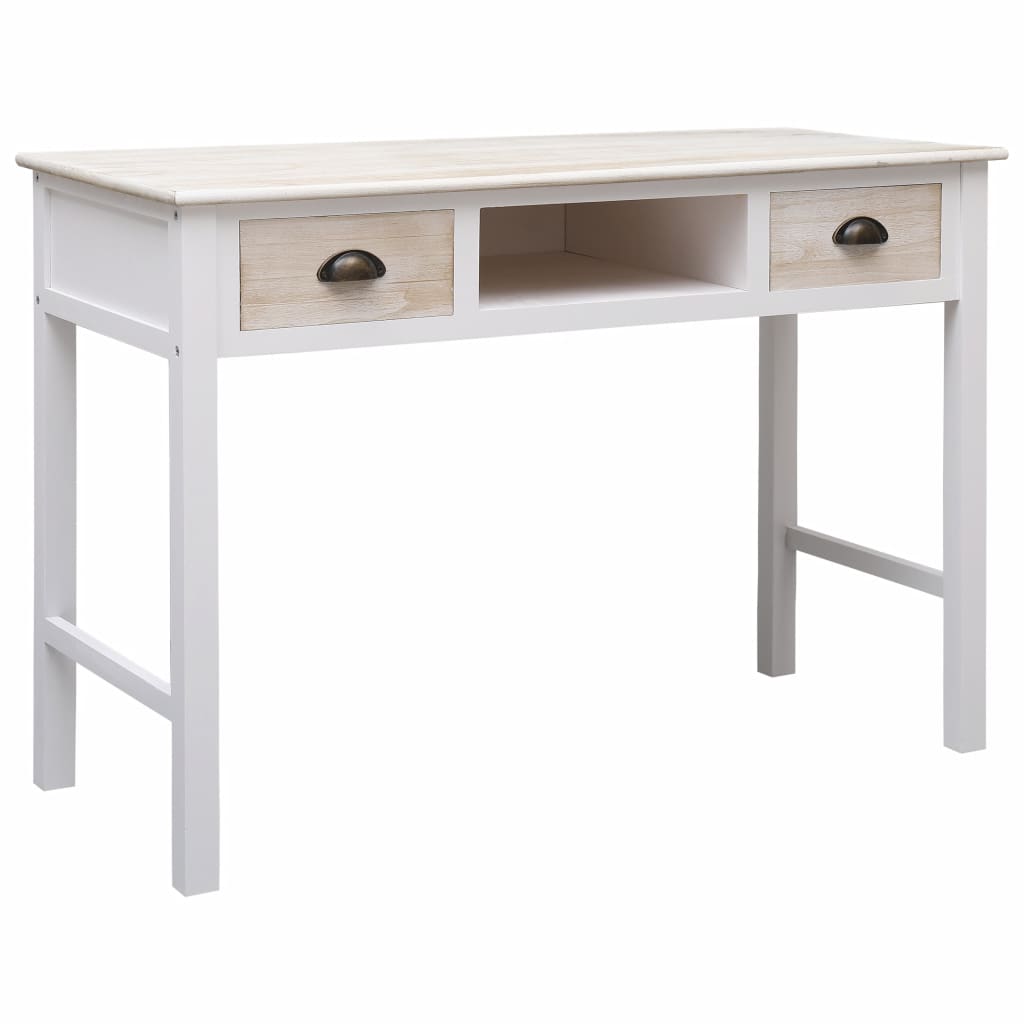 vidaXL Sivupöytä 110x45x76 cm puu